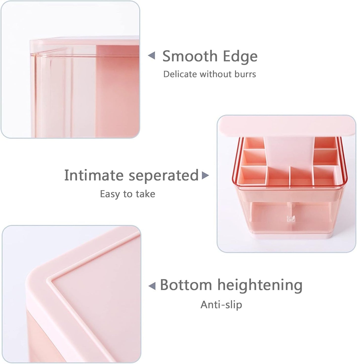 8 Grid Transparent Lipstick Storage Box